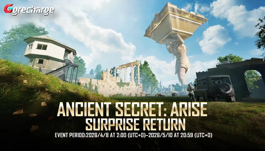 🏛️ PUBG MOBILE V4.3: Ancient Secret: Arise Mode Returns April 8✨