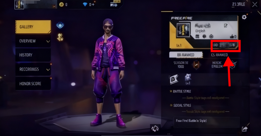 Join Discord to get a 30% off discount coupon immediately! Discord Link: https://discord.gg/DDPxwNu7D2. Free Fire Diamond Top-up Guidance To avoid delays in your Diamond top-up, please make sure all required information is filled in accurately. Top-ups for Free Fire usually take 3 to 5 minutes to process. In some special cases, the recharge delivery time may be slightly delayed.   Applicable Platform Mobile game    Applicable Server Malaysia & Singapore: We only support UID top-ups for users in Malaysia, Singapore and the Philippines. Americas: UID top-ups are available for countries in the Americas, including the United States, Argentina, Chile and Colombia (Brazil is not supported). Europe: UID top-ups are supported for all European countries.   Required Information  Free Fire UID   Free Fire Recharge Result Once your recharge is successful, you can check your Free Fire diamonds in the game.   How to get Free Fire UID + Character Name in the game? 1.Log in to the game with your account and click the avatar in the top-left corner. 2.Your Free Fire Player ID will be displayed; copy it.