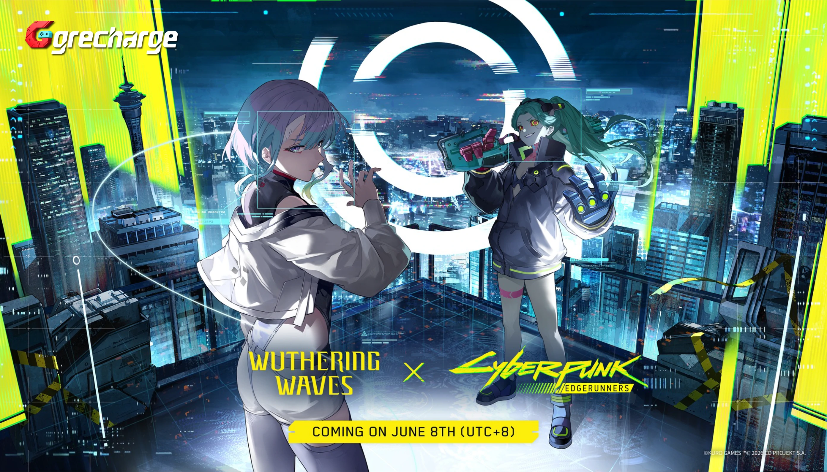 Grecharge （Wuthering Waves x Cyberpunk: Edgerunners）top-up-Guide